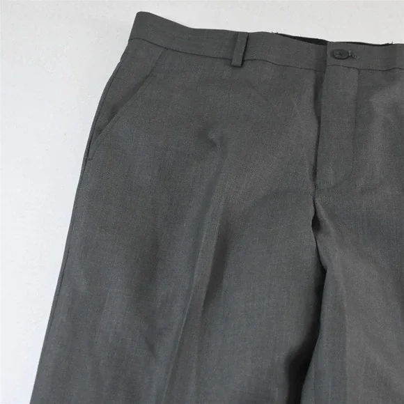 J Ferrar 38S 34x32 Gray 3 Piece Vest Mens Jacket Pants Suit‎